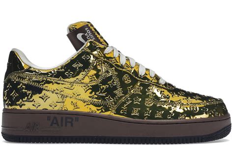 nike air force 1 louis vuitton gold|Louis Vuitton af1 price.